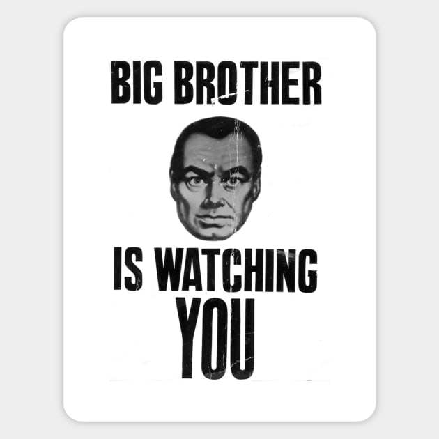 BIG BROTHER Sticker by Existential's Store